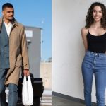 Minkah Fitzpatrick with his partner, Maya Stokes.