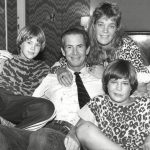 Anthony Perkins’ Wife, Berry Berenson, and 2 Kids—Oz & Elvis