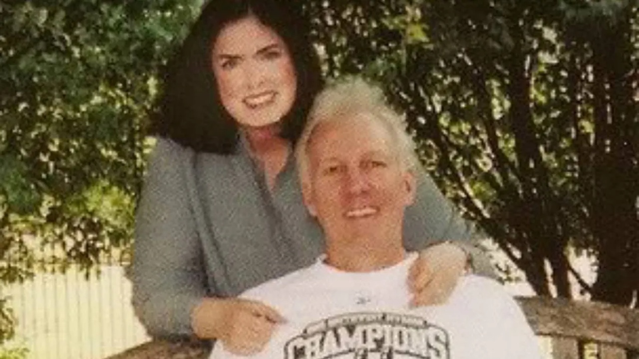 Gregg Popovich with his wife, Erin Popovich.