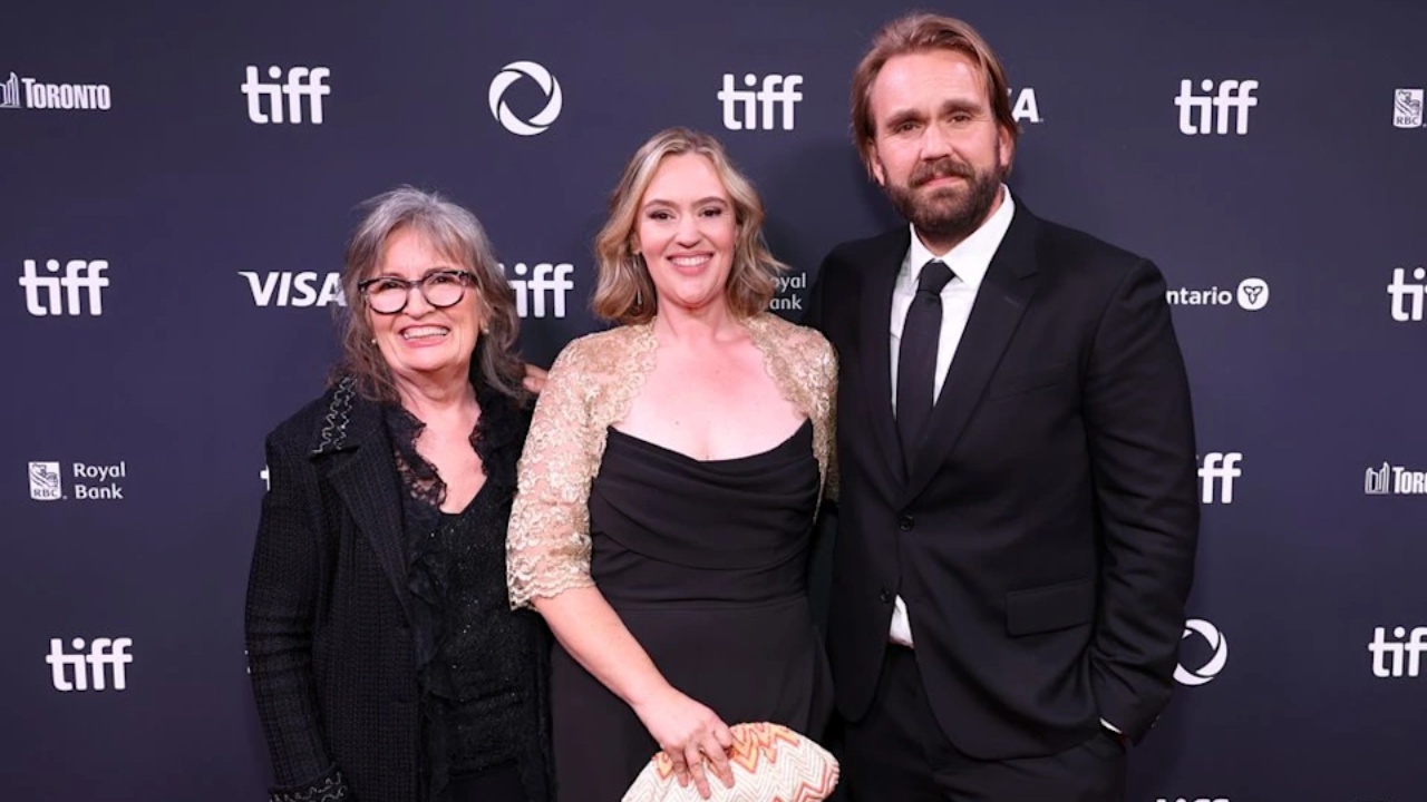 John Candy's wife and kids.