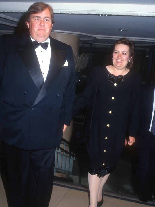 John Candy with his wife, Rosemary.