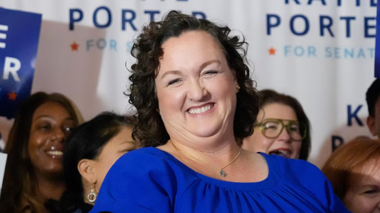 Katie Porter is not a trans woman.