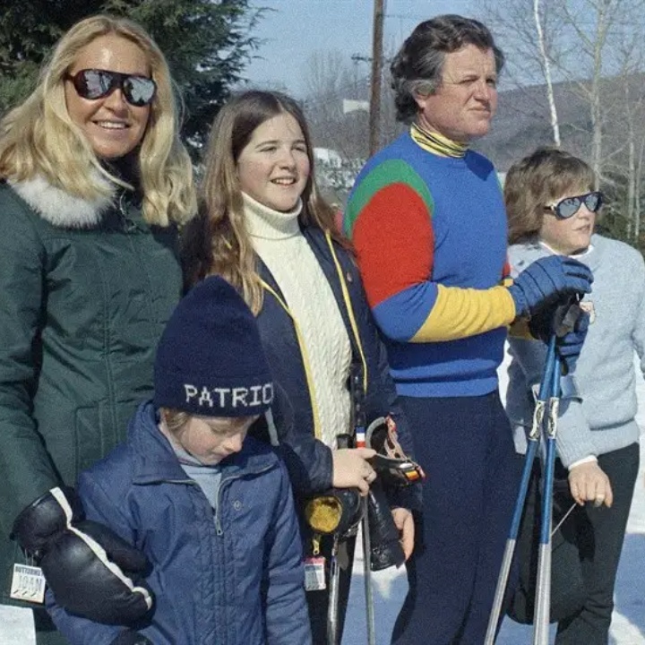 Ted Kennedy's three kids with Joan Kennedy.